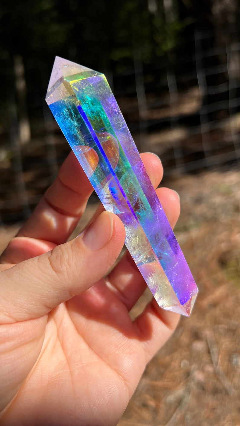 Angel Aura Quartz DT Wand