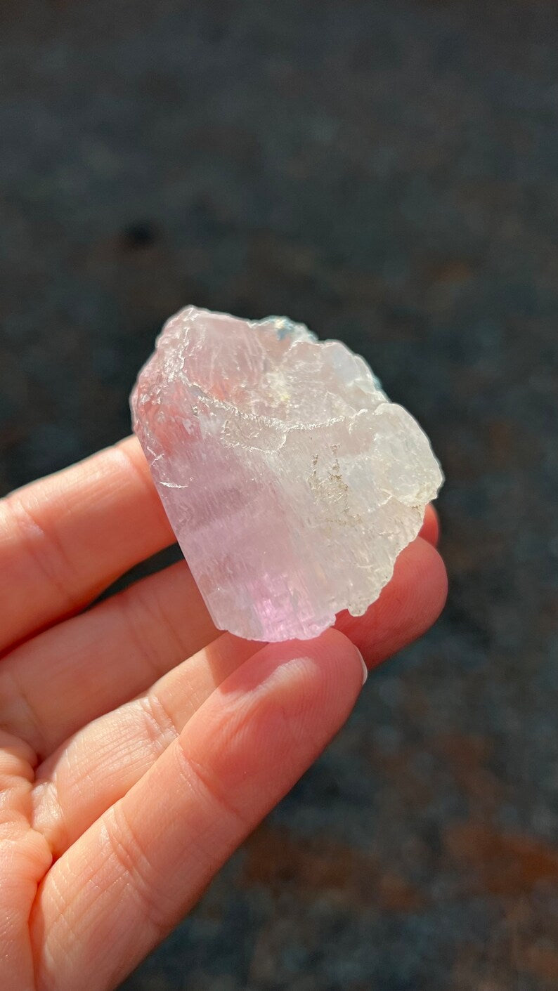 Pink Kunzite Mineral Specimen