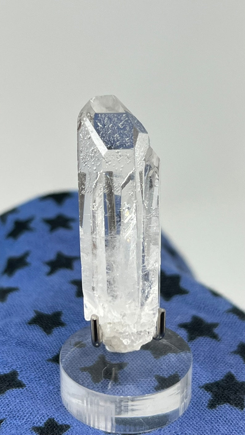 Prismatic Small Lemurian Twin Quartz, Arkansas, USA
