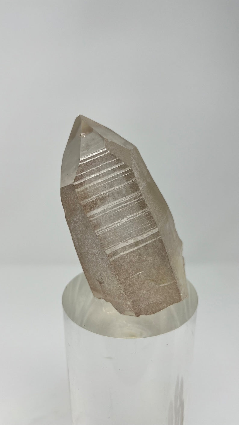 737 Pink Lemurian Quartz, Brazil