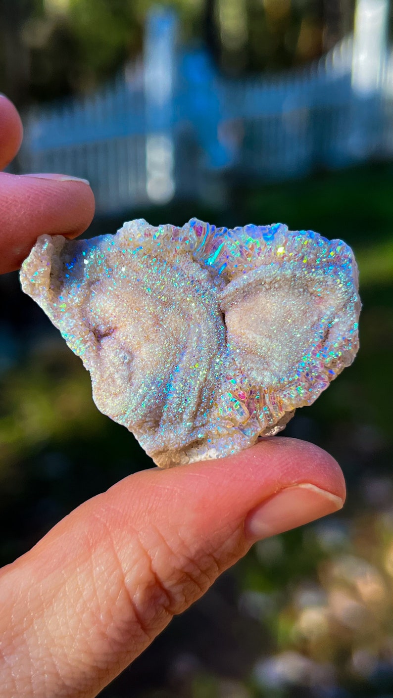 Angel Aura Galaxy Chalcedony