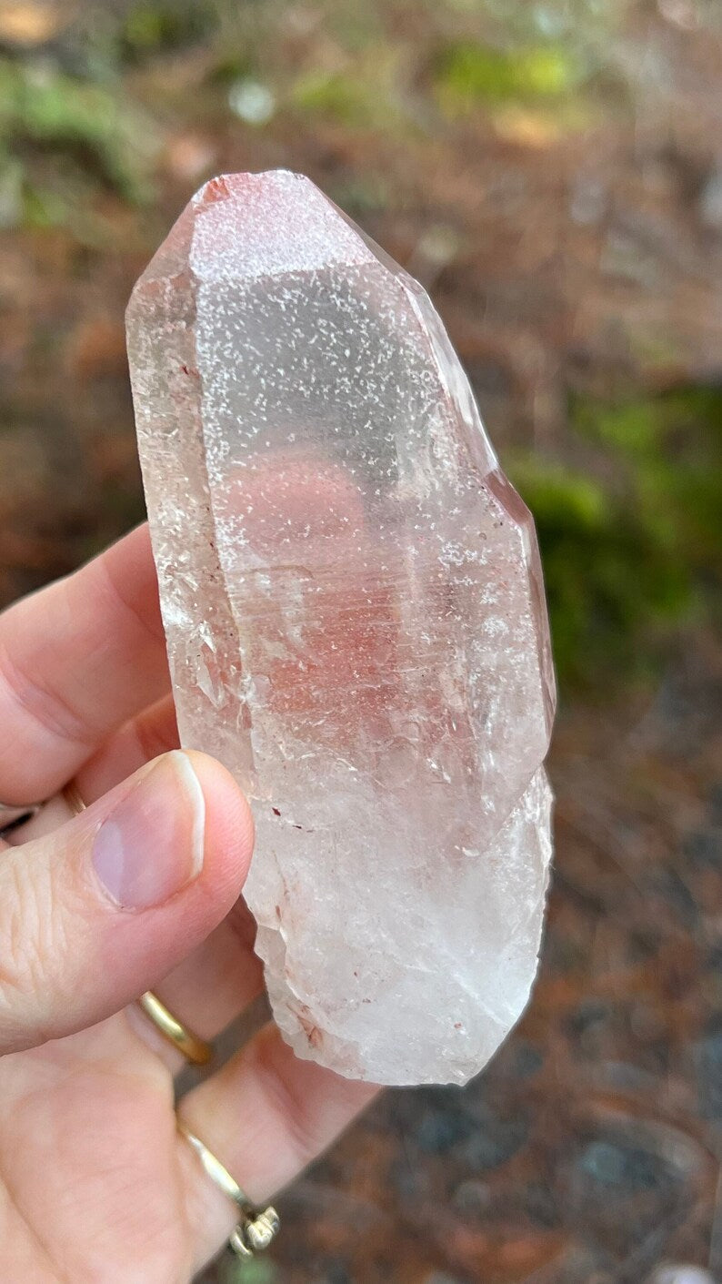 Pink Lemurian Quartz