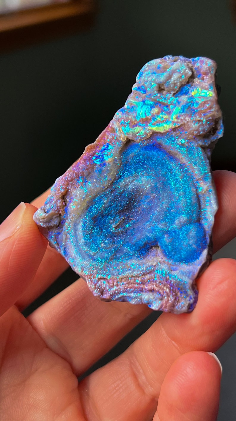Angel Aura Galaxy Chalcedony