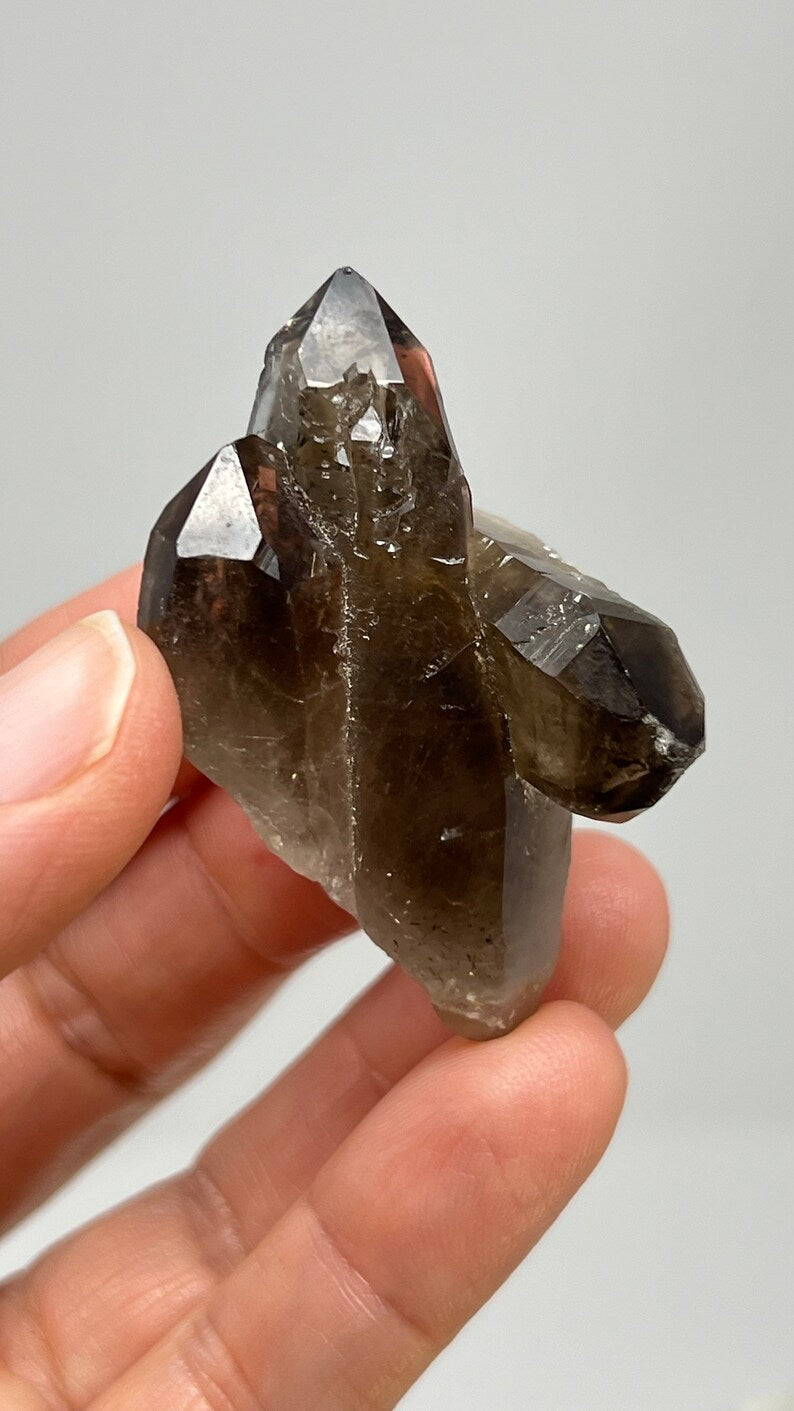 Prismatic Smoky Quartz Cluster, 28g Malawi