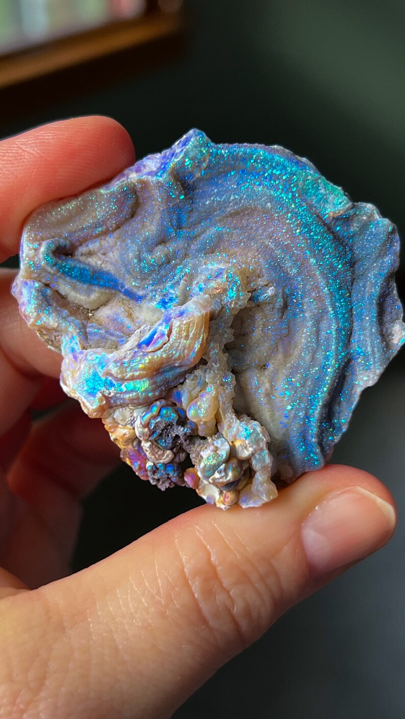 Angel Aura Galaxy Chalcedony
