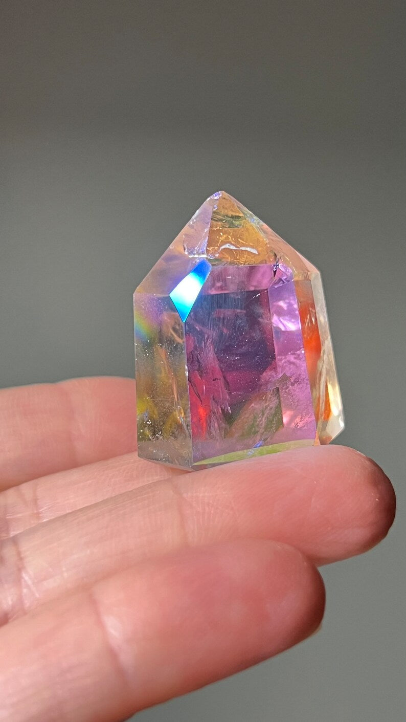 Future Time-Link Angel Aura Quartz Generator
