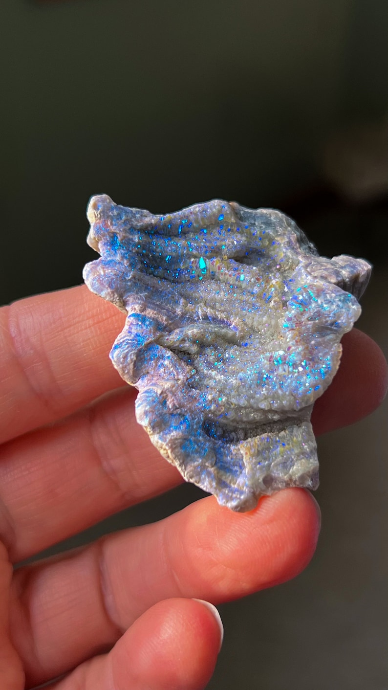 Angel Aura Galaxy Chalcedony