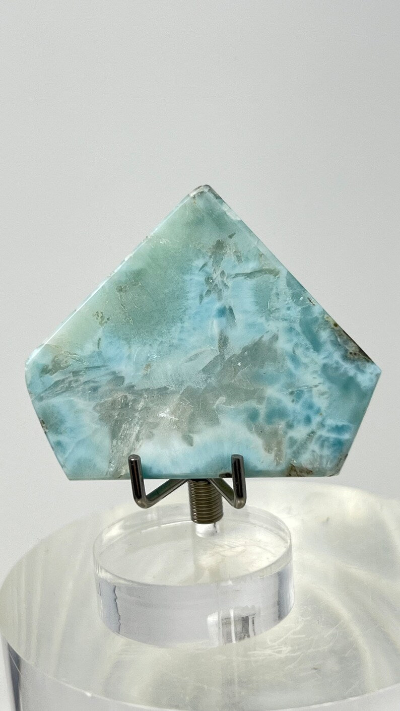 Larimar Freeform Polish, 21g Dominican Republic