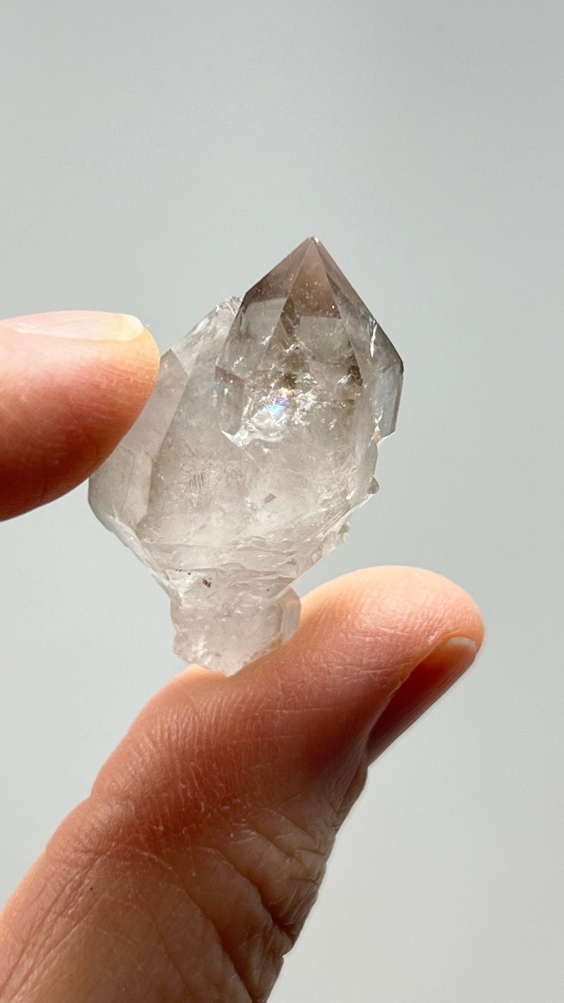 Twin Quartz Scepter, 10g Brazil