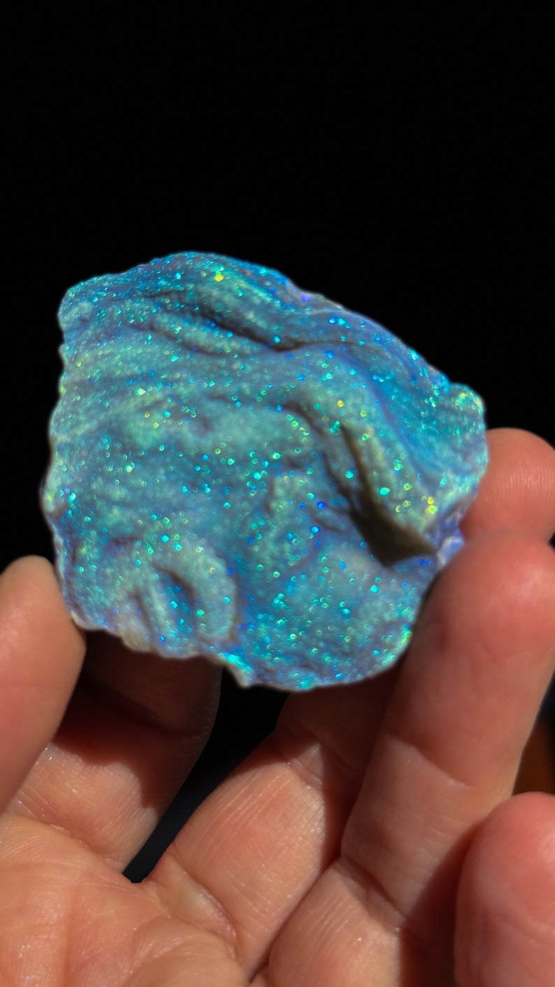 Angel Aura Galaxy Chalcedony