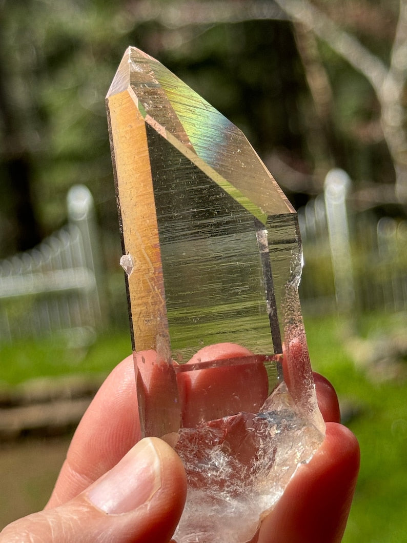 Prismatic 'Ice' Lemurian 81g, Arkansas, USA