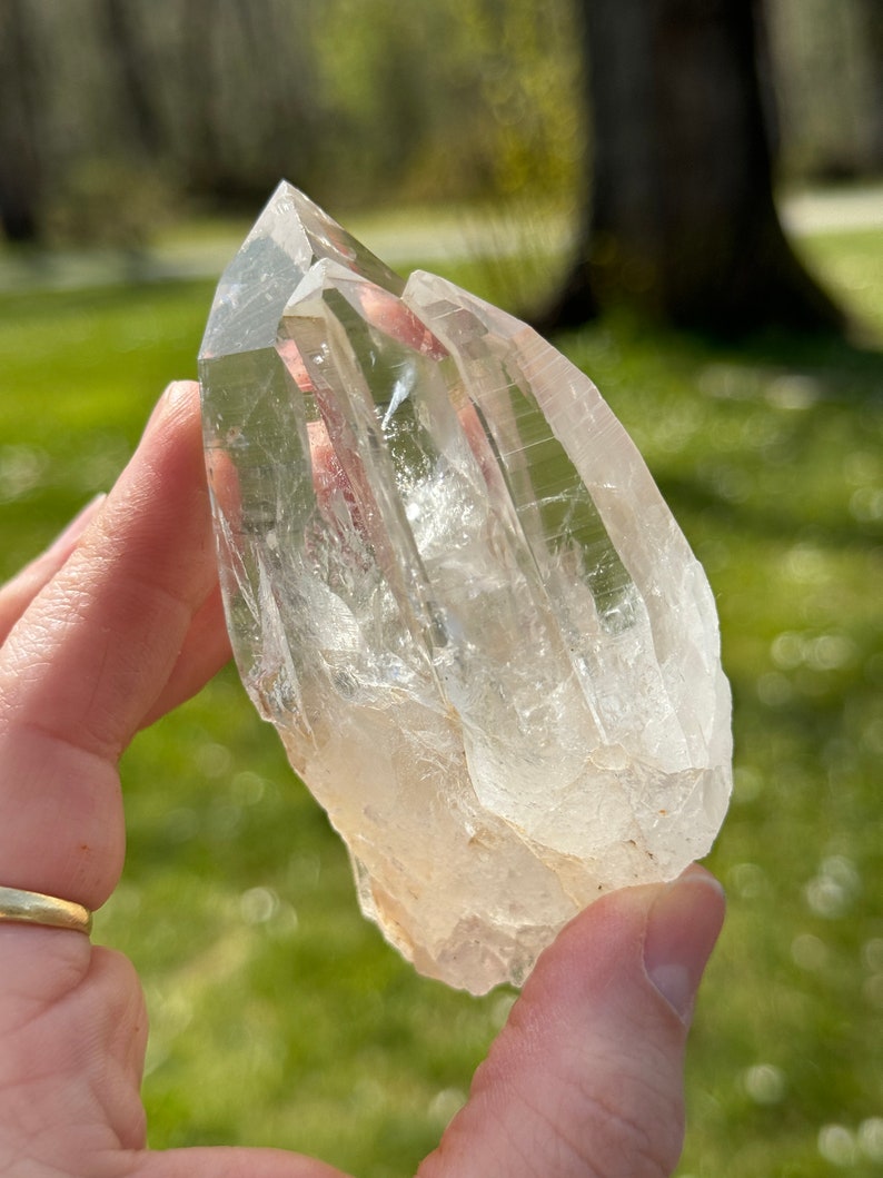 Triple Lemurian Quartz, 192g Arkansas, USA