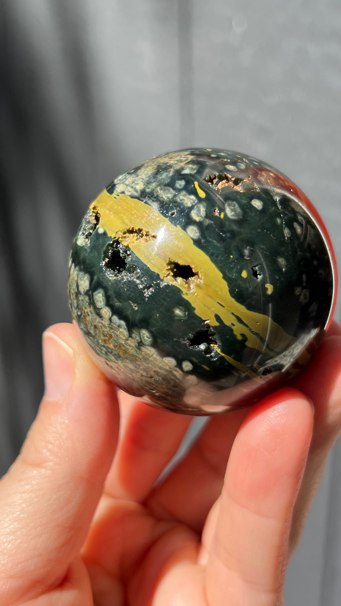 Ocean Jasper Sphere