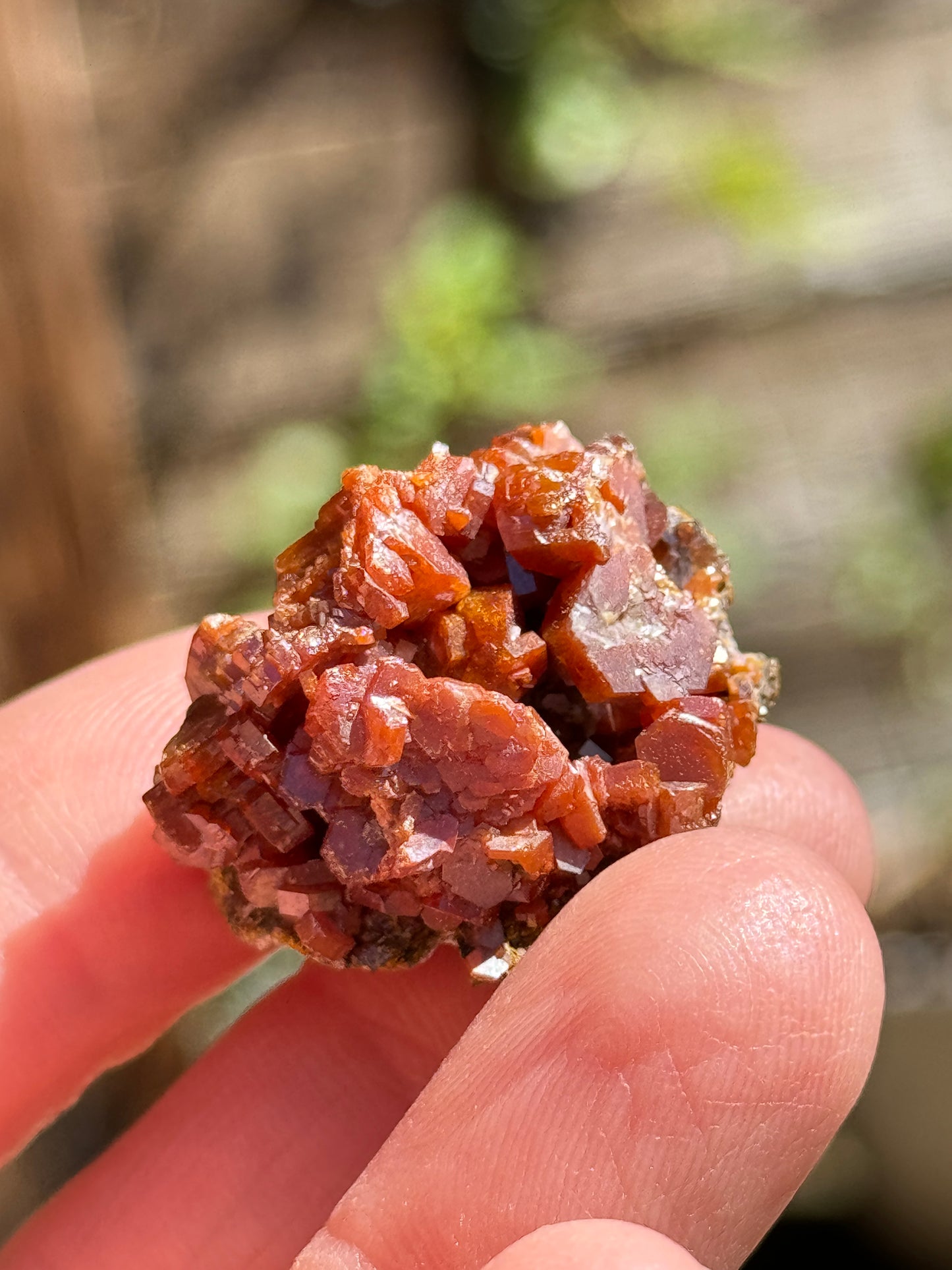 Vanadinite Crystal, 17g Morocco