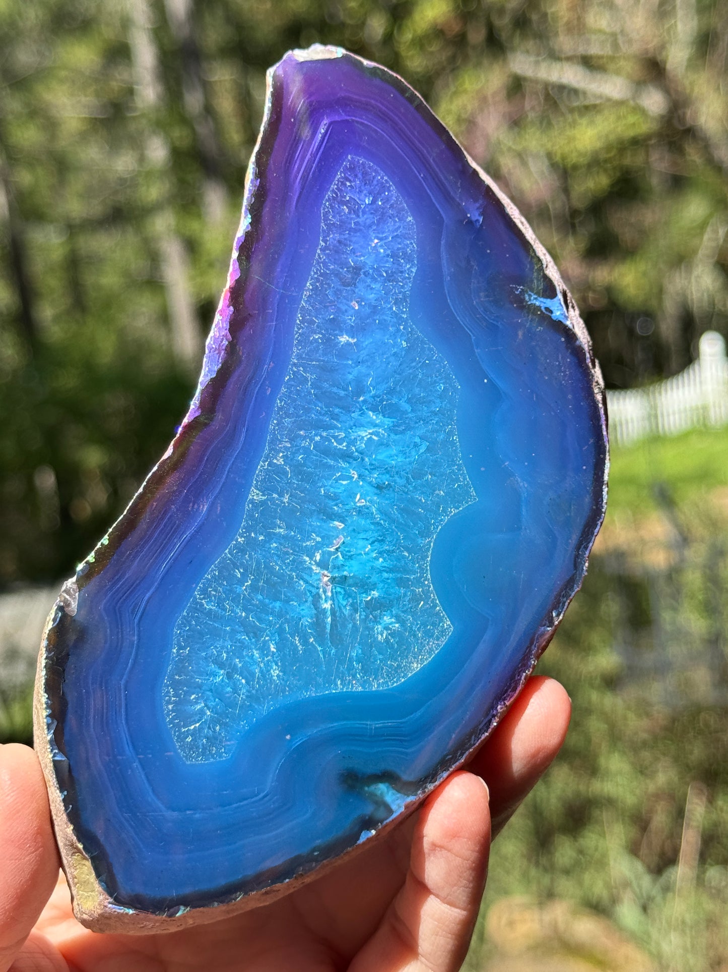 Angel Aura Agate Slab