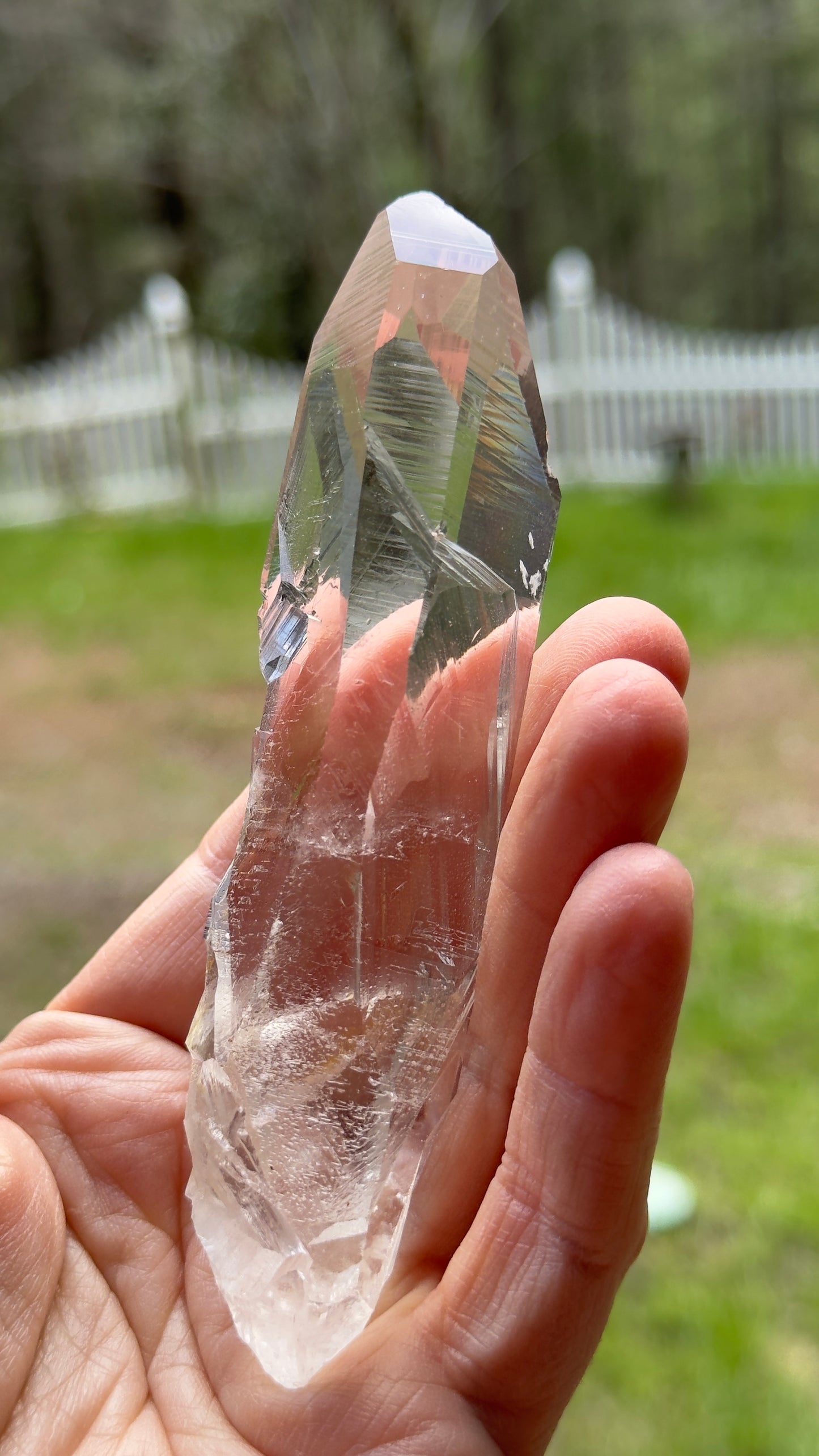 Prismatic 737-Key Lemurian Quartz, 114g Arkansas, USA