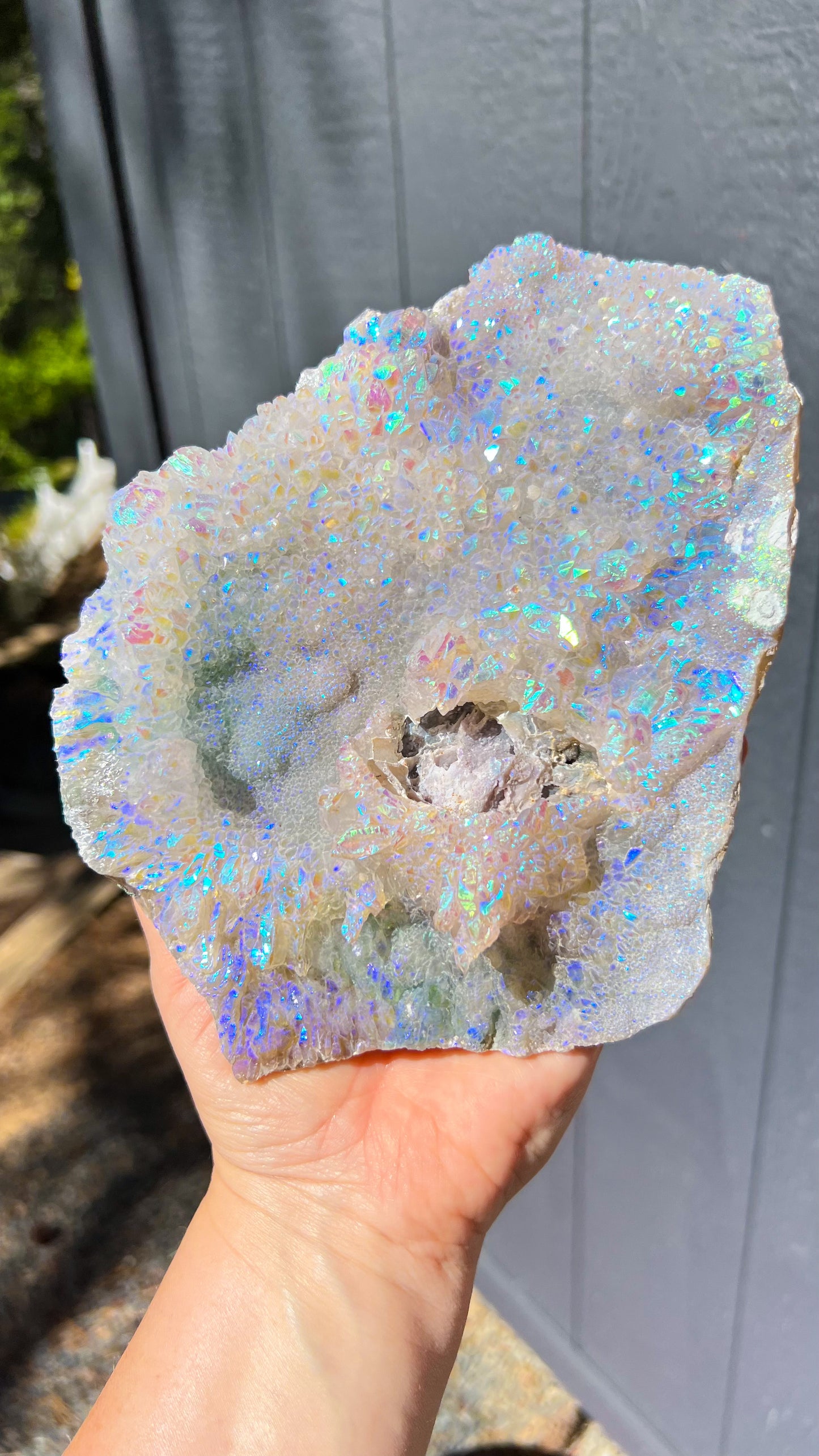 Angel Aura Amethyst Flower