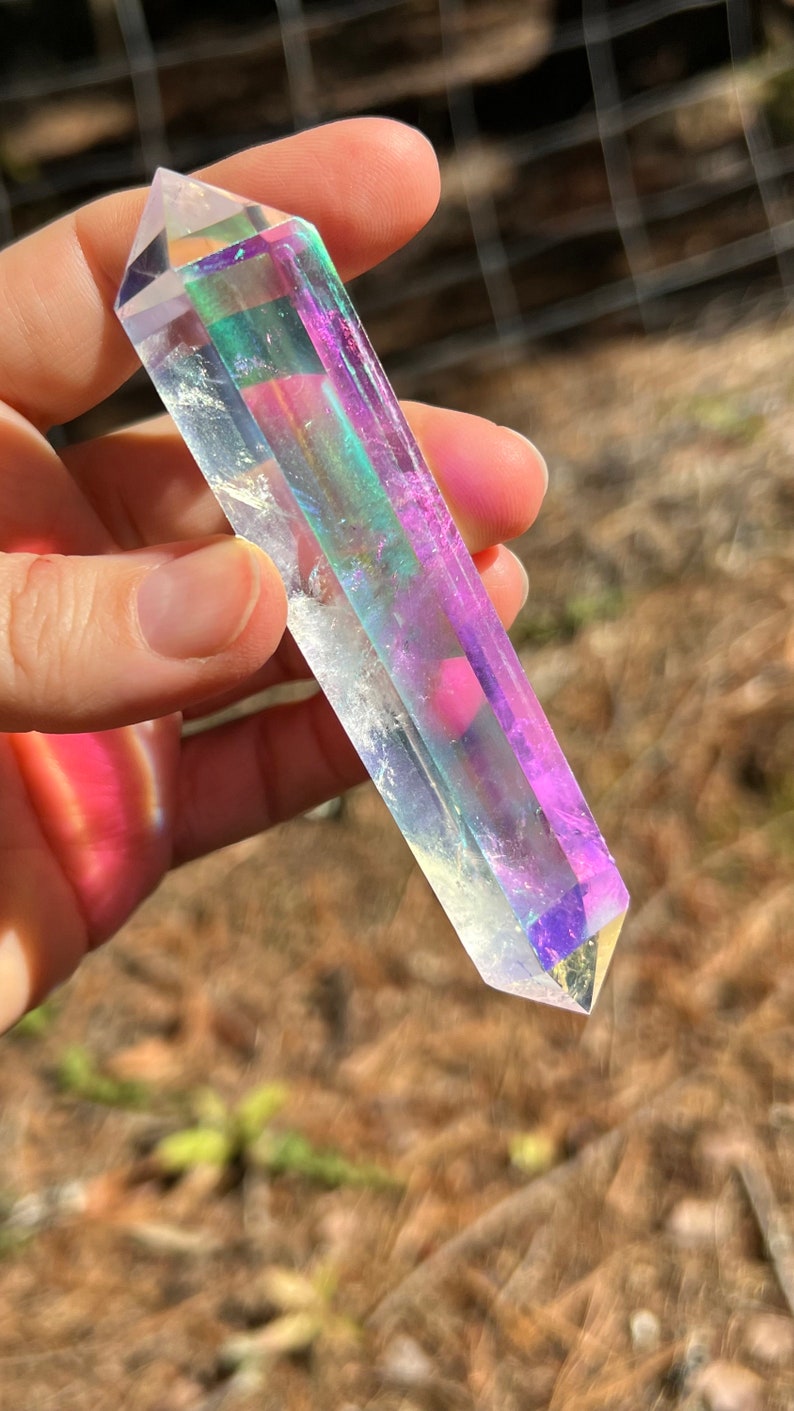 Angel Aura Quartz DT Wand