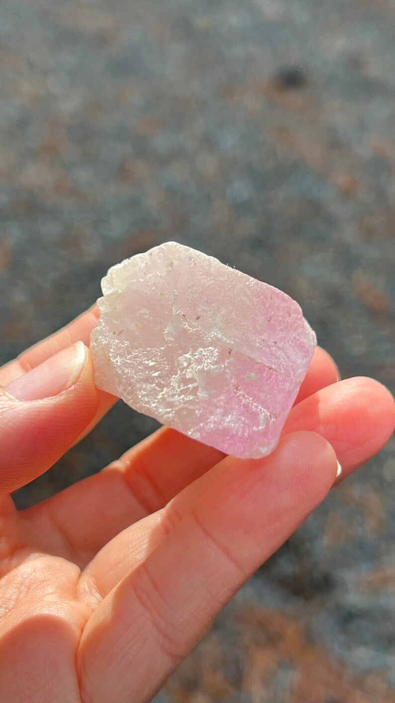 Pink Kunzite Mineral Specimen