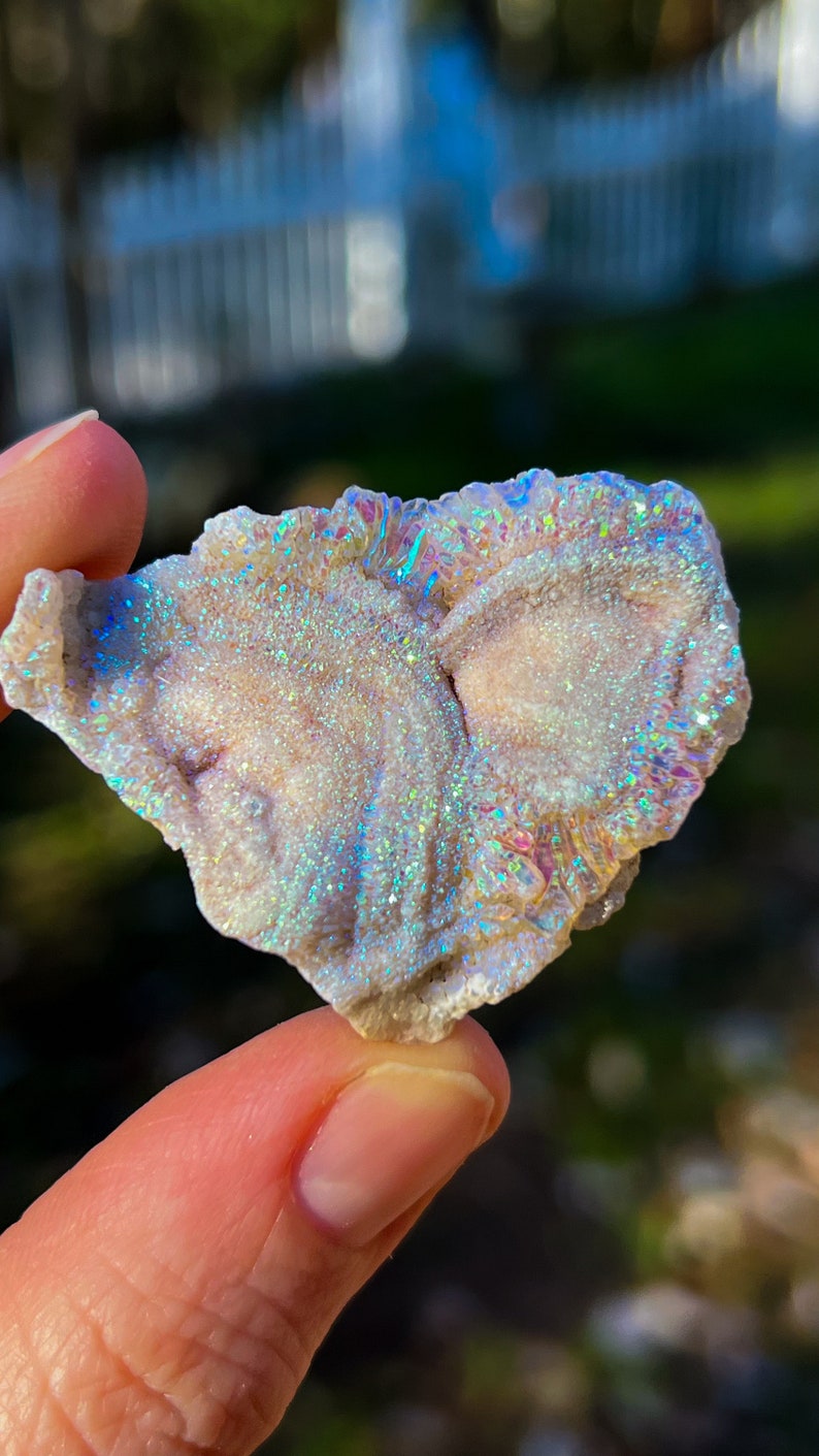 Angel Aura Galaxy Chalcedony