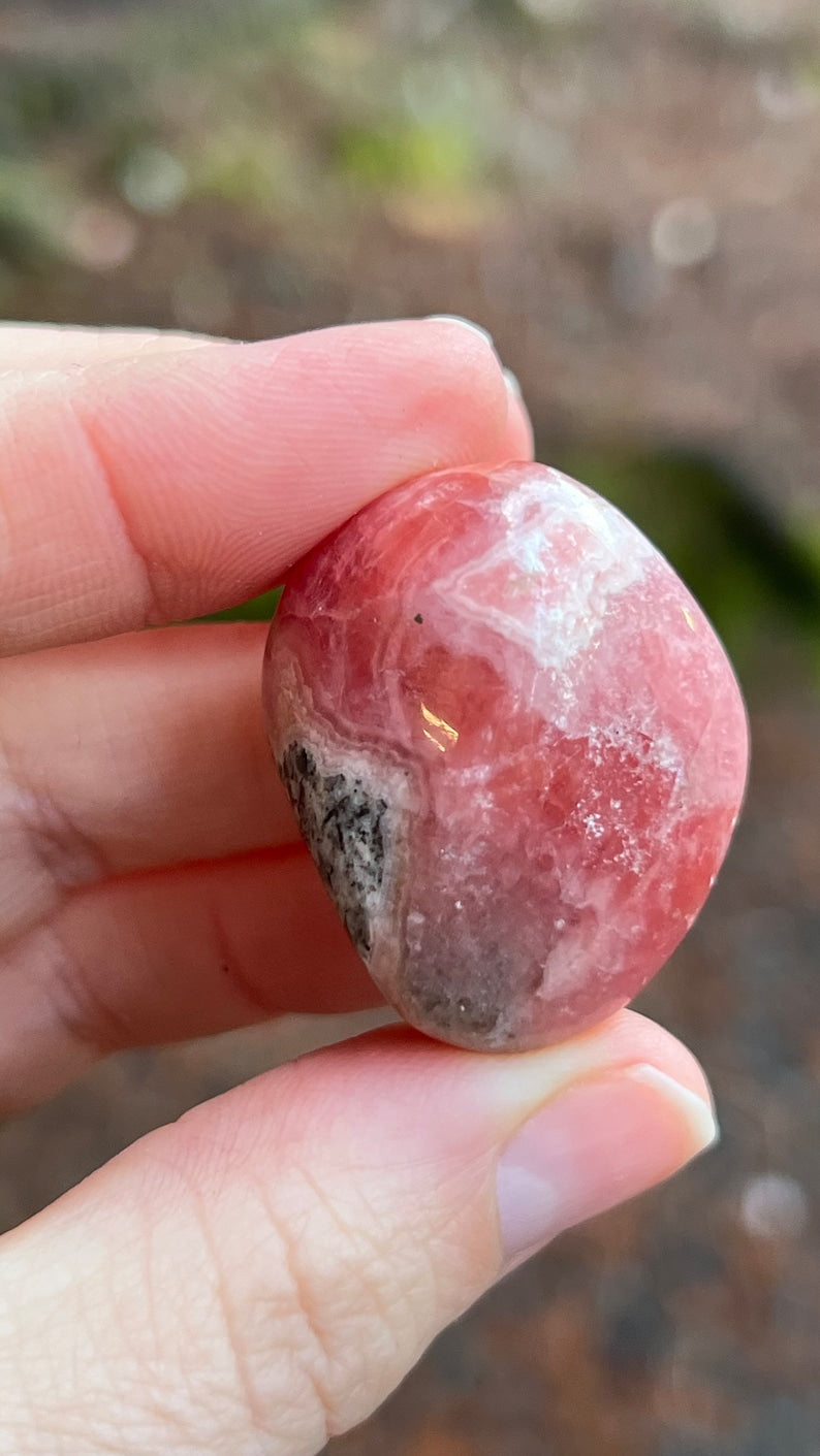 Rhodochrosite Tumbled Stone