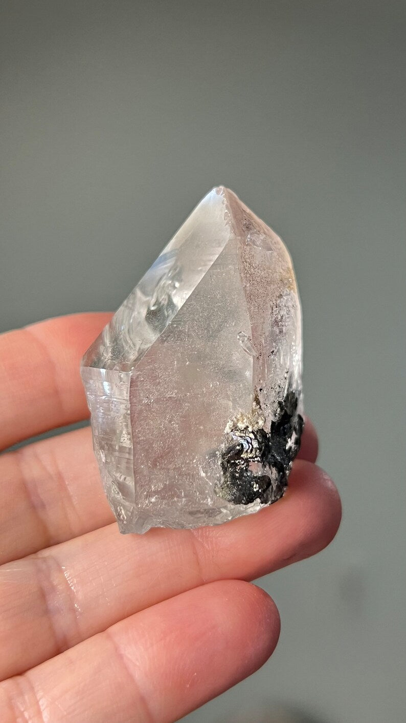 Quartz with Pyrite, Yaogangxian Mine