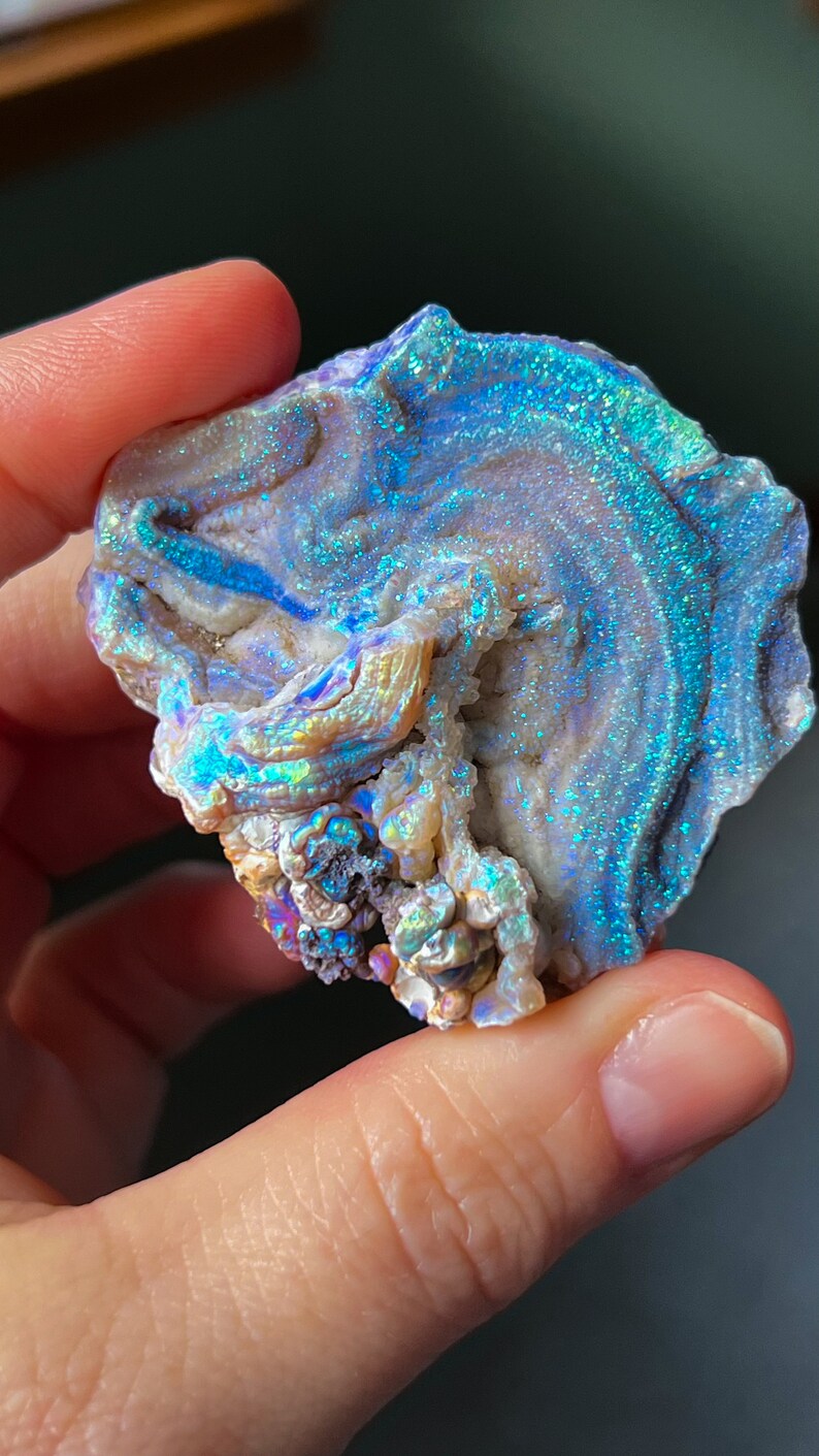 Angel Aura Galaxy Chalcedony