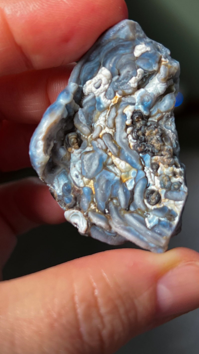Angel Aura Galaxy Chalcedony