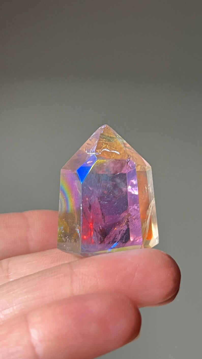 Future Time-Link Angel Aura Quartz Generator