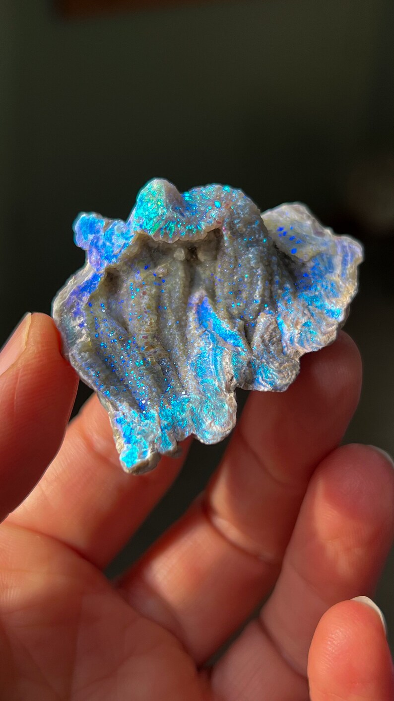 Angel Aura Galaxy Chalcedony