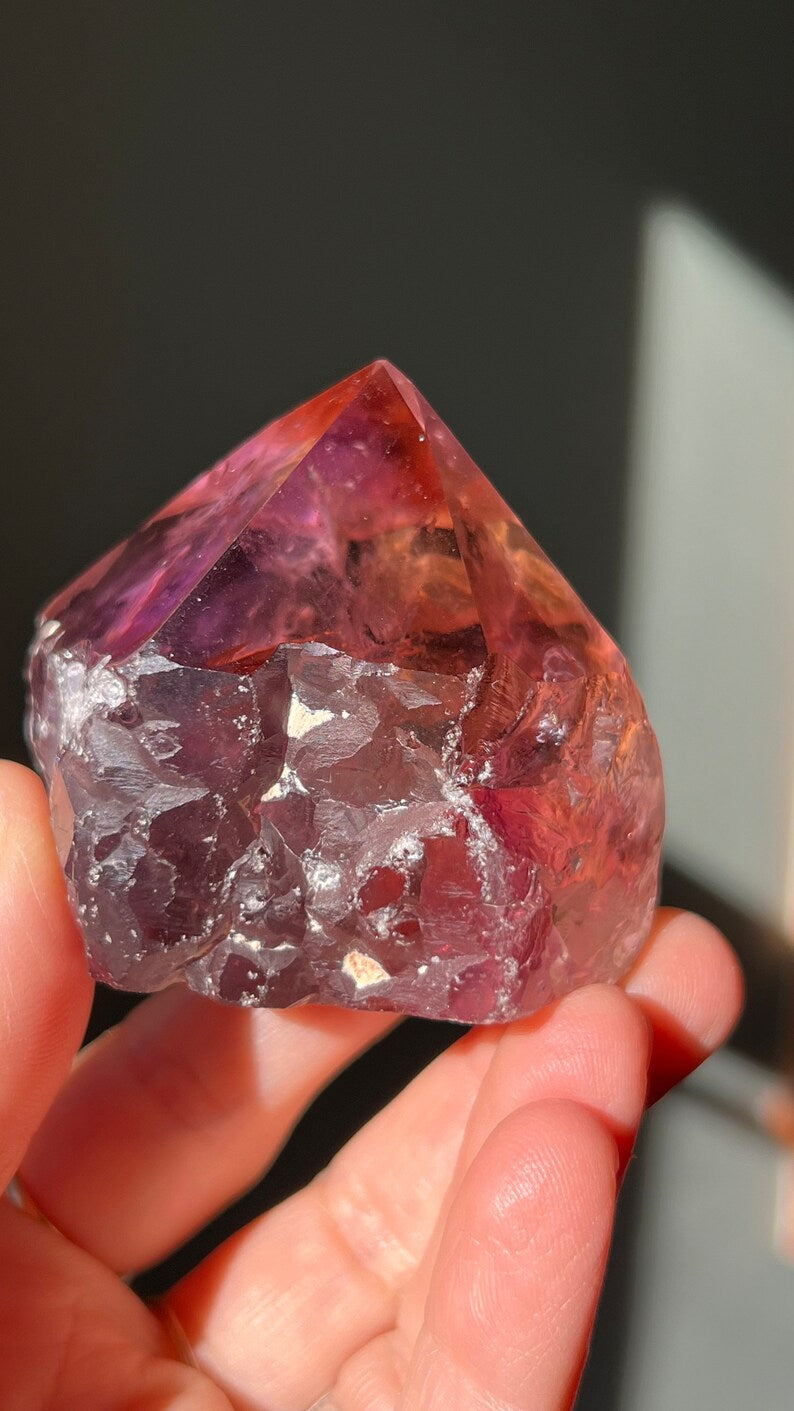 Ametrine Crystal Generator, 161g Bolivia