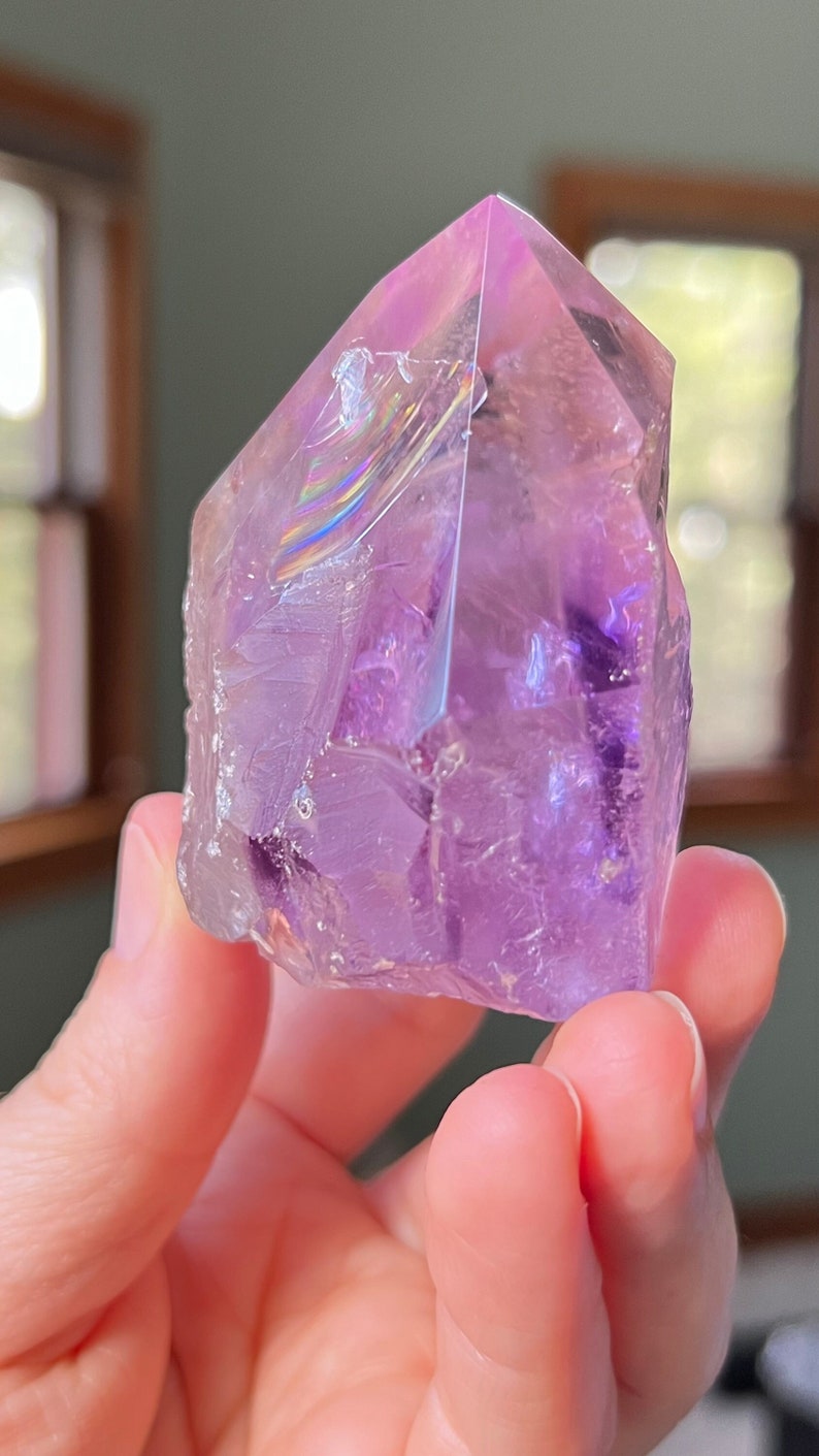 Ametrine Crystal Generator, 166g Bolivia