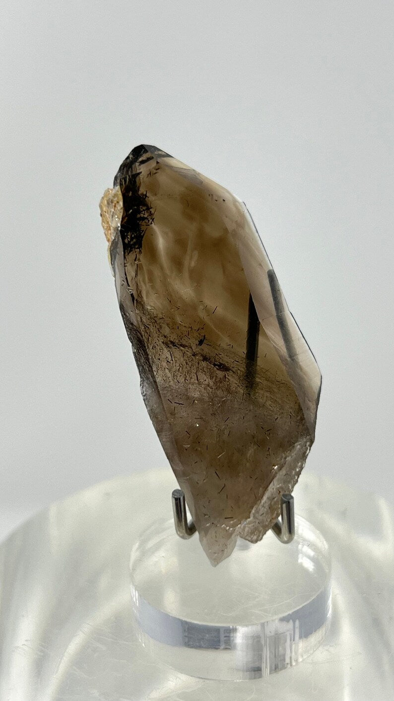 Prismatic Smoky Quartz Point, 11g Malawi