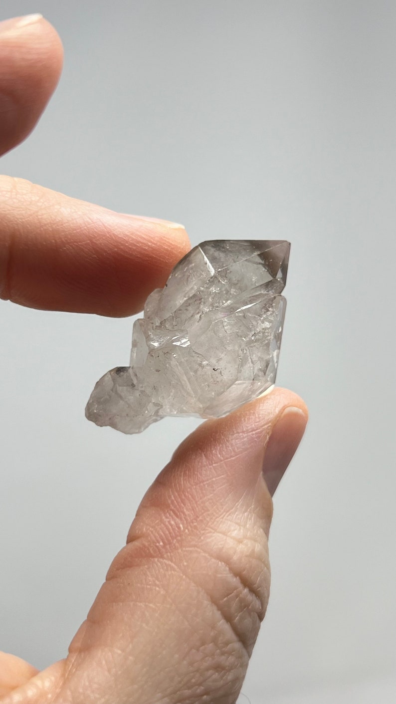 Twin Quartz Scepter, 10g Brazil