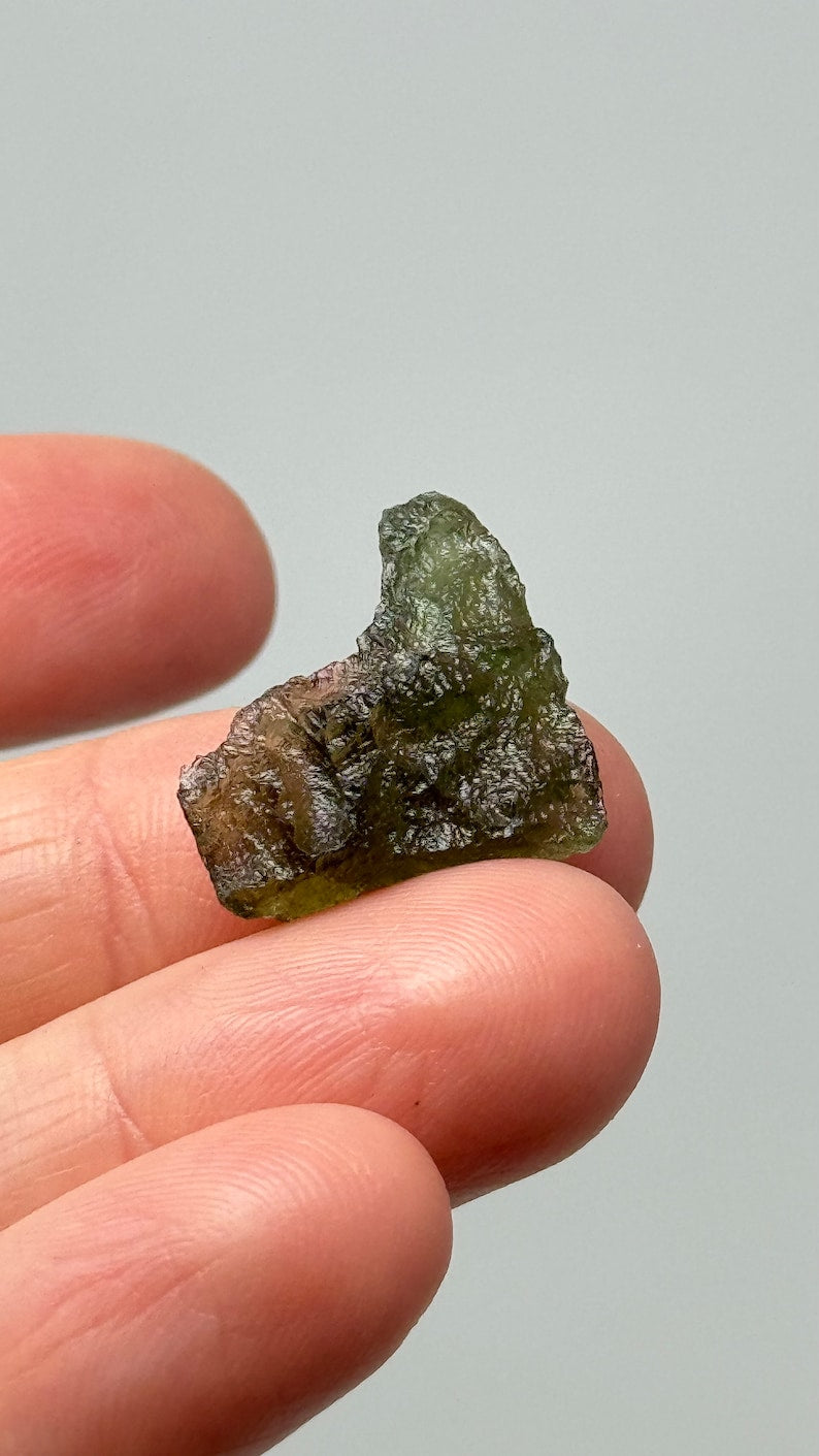 High Grade Moldavite, 2.06g Czech Republic