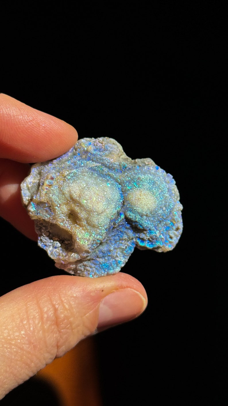 Angel Aura Galaxy Chalcedony