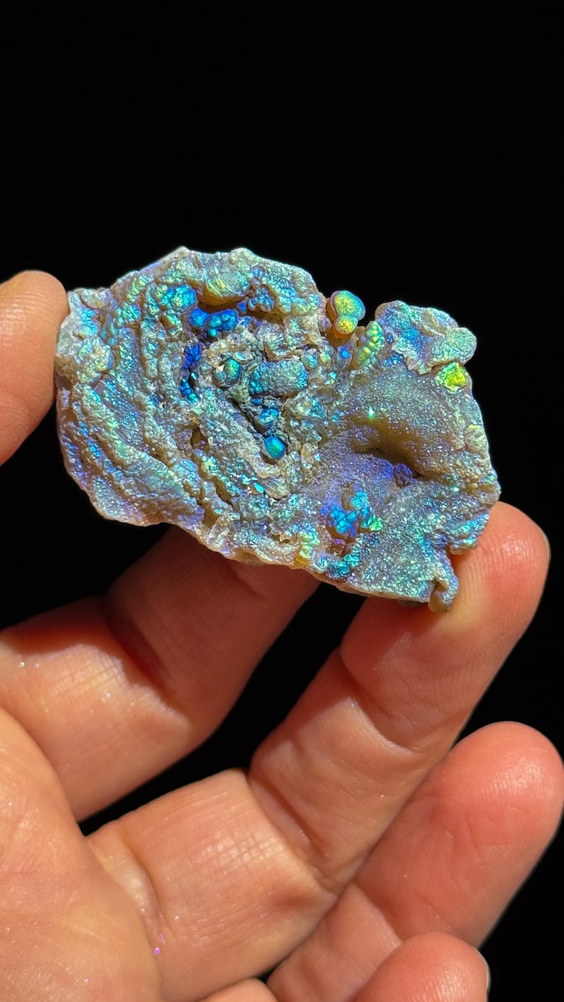 Angel Aura Galaxy Chalcedony