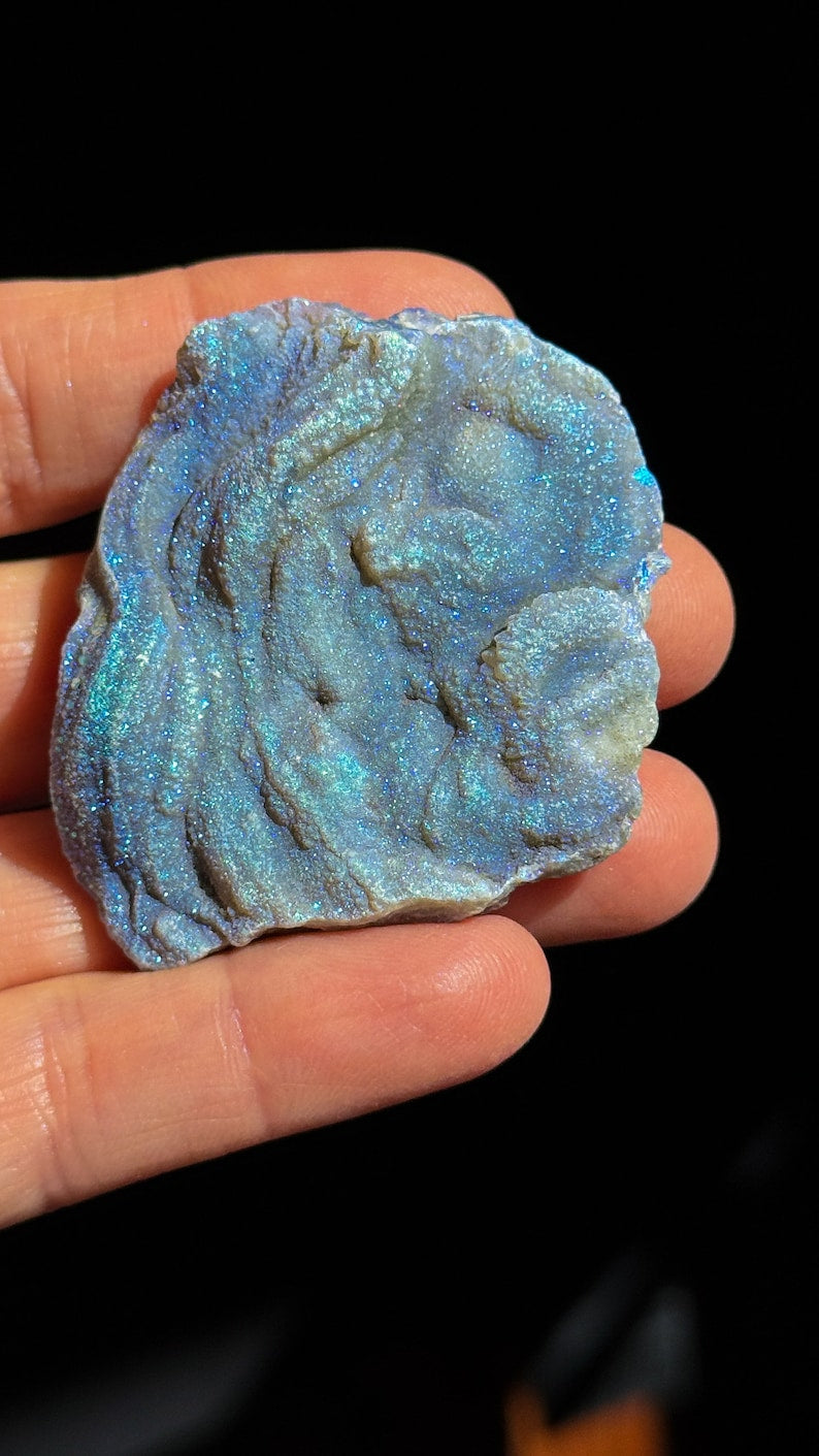 Angel Aura Galaxy Chalcedony