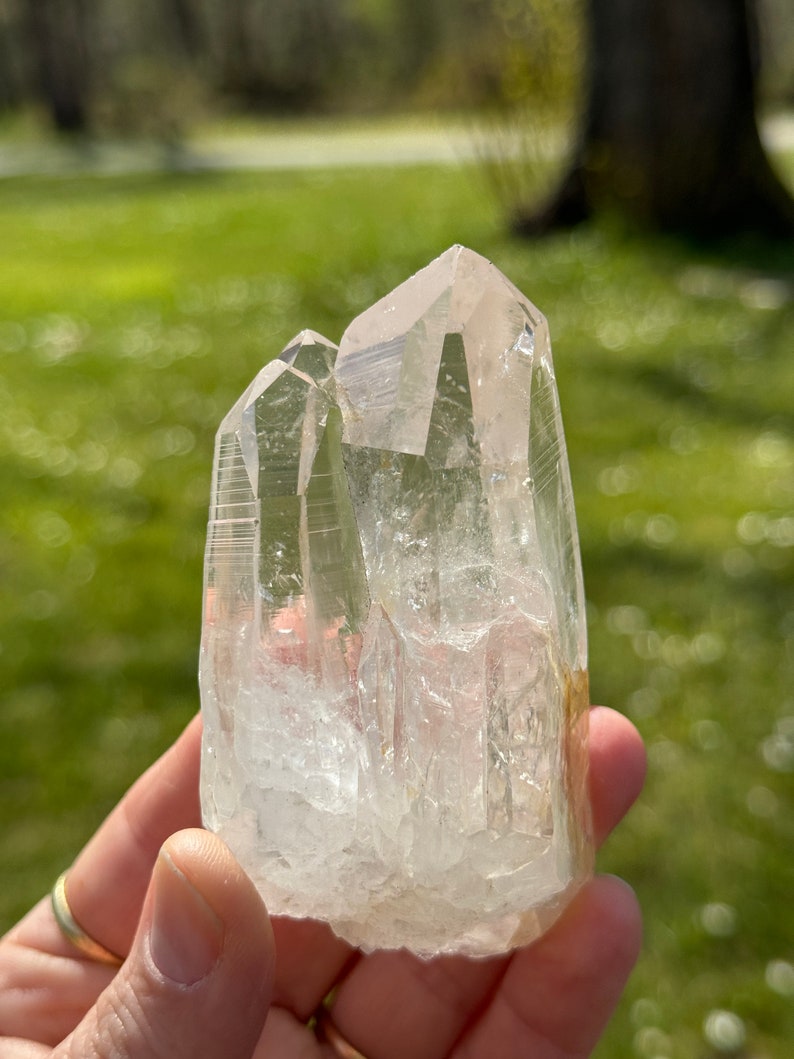 Triple Lemurian Quartz, 192g Arkansas, USA