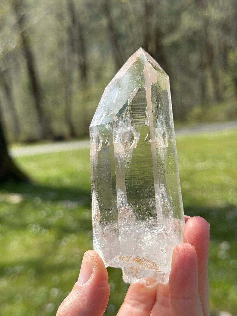 Optical 737 Lemurian Quartz, 322g Arkansas USA