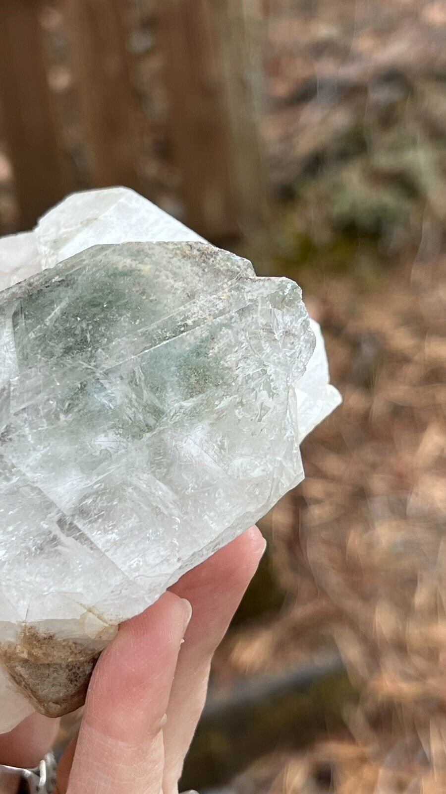 Large Lodolite Quartz Point, Brazil