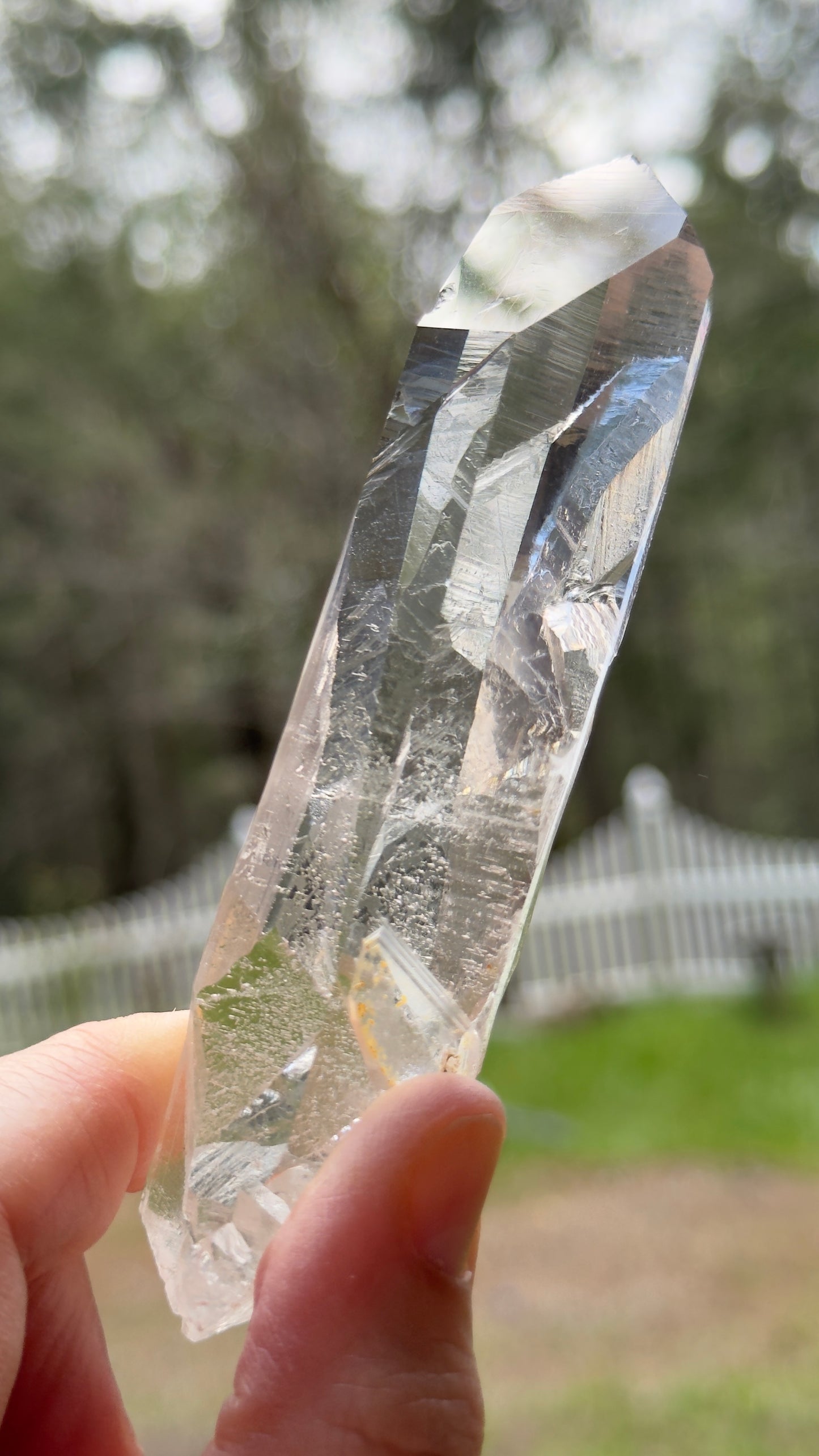 Prismatic 737-Key Lemurian Quartz, 114g Arkansas, USA