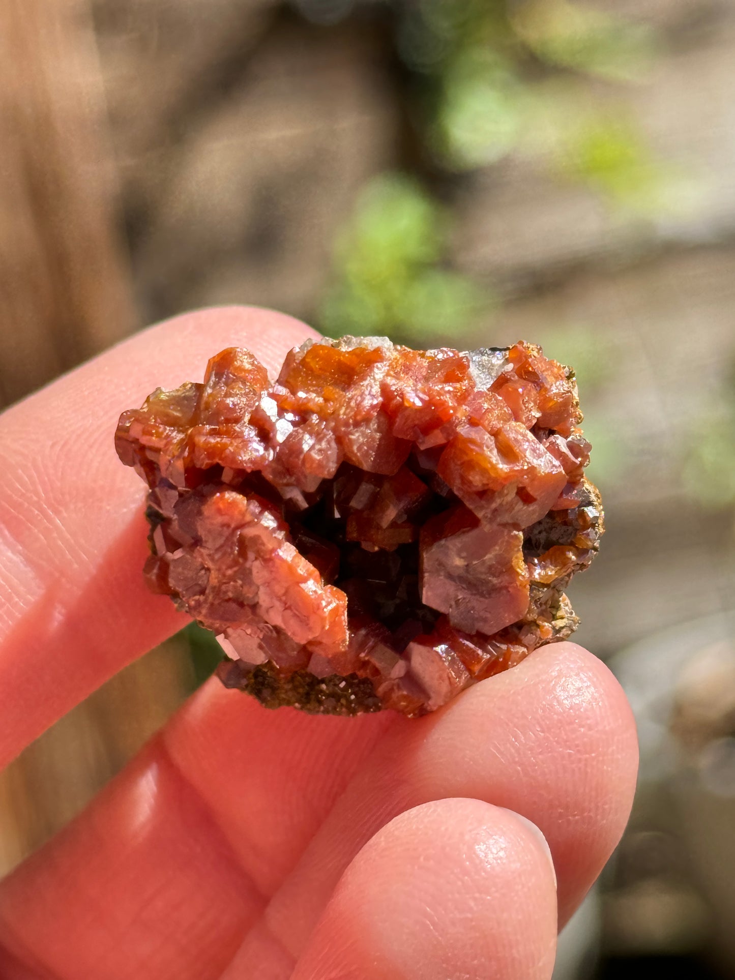 Vanadinite Crystal, 17g Morocco