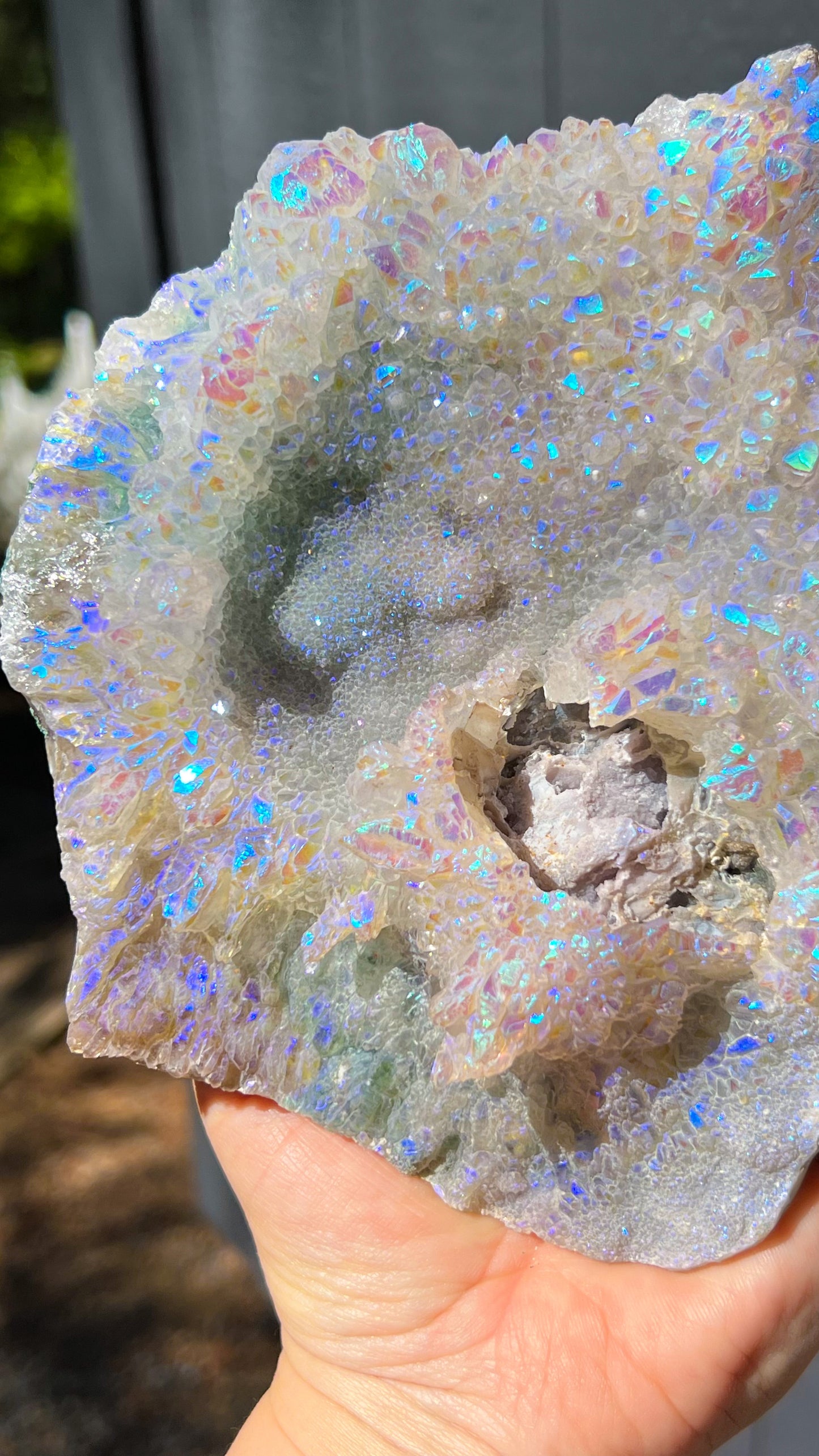 Angel Aura Amethyst Flower