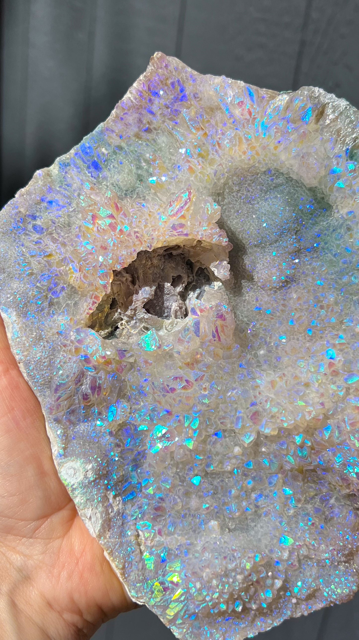 Angel Aura Amethyst Flower