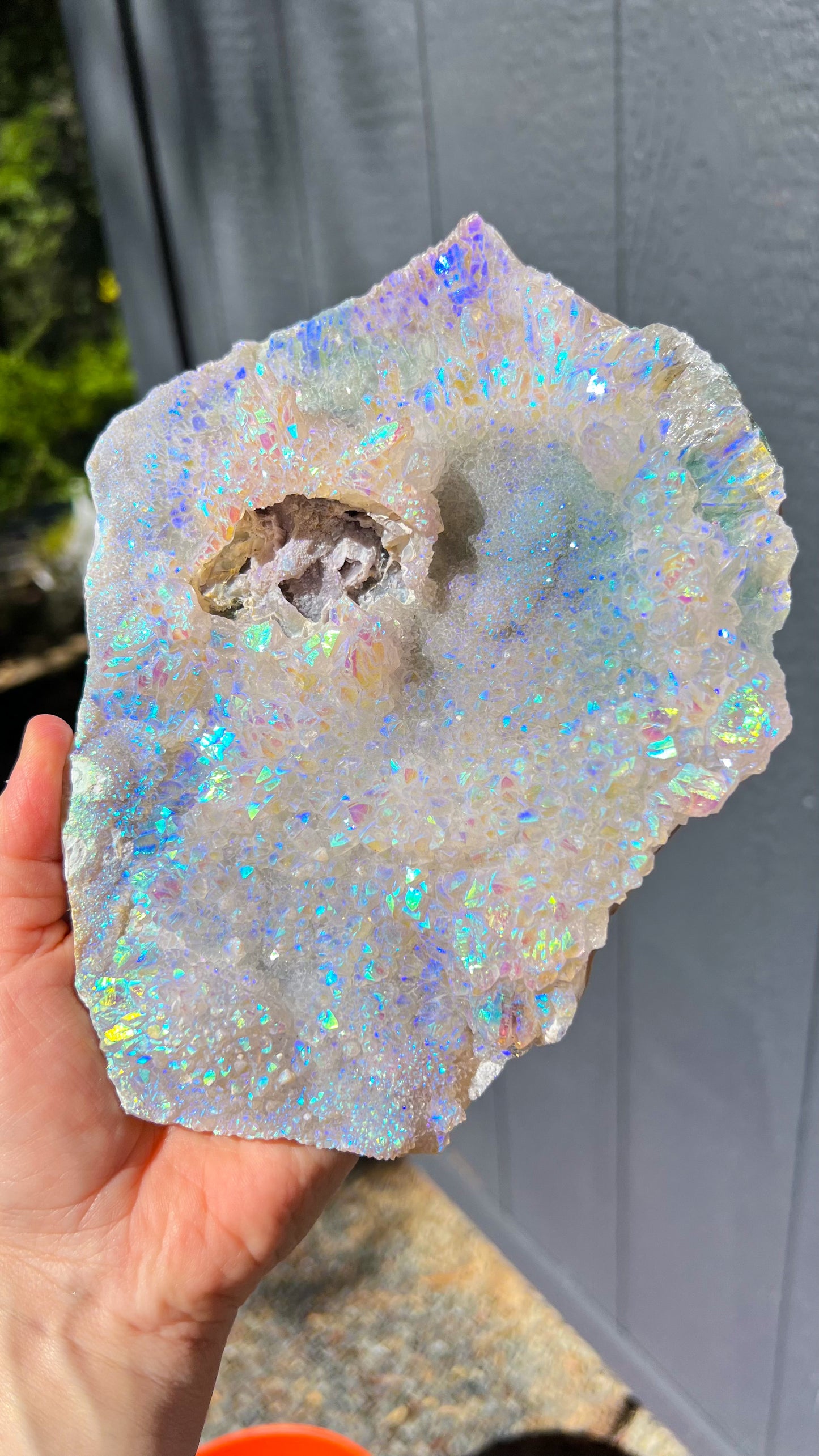 Angel Aura Amethyst Flower