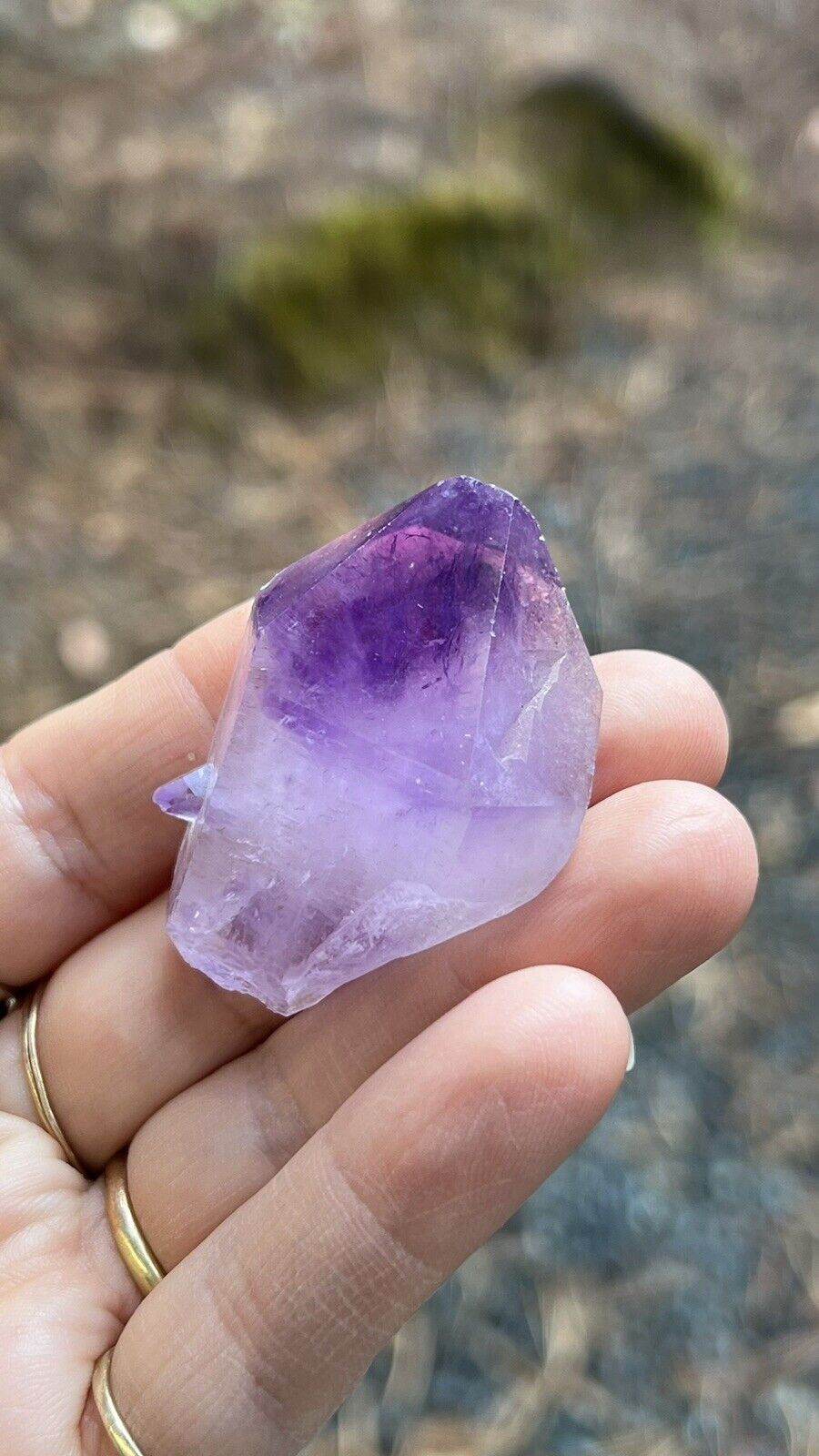 Amethyst Crystal, Double Terminated, Morocco 31g