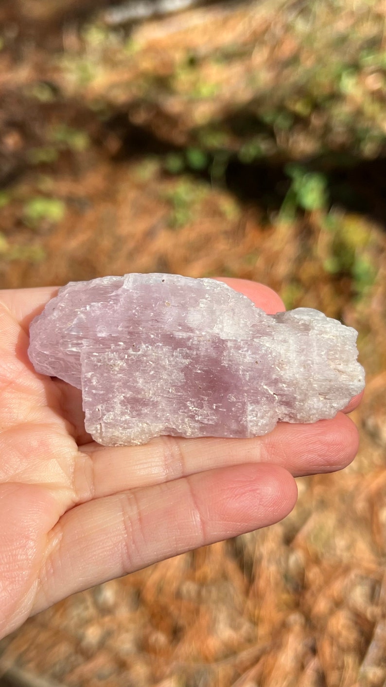 Pink Kunzite Mineral Specimen