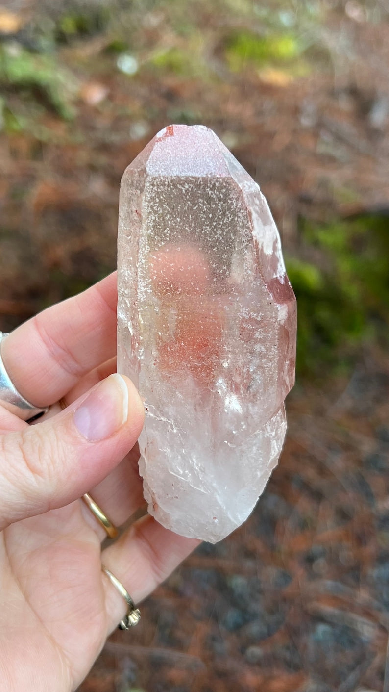 Pink Lemurian Quartz