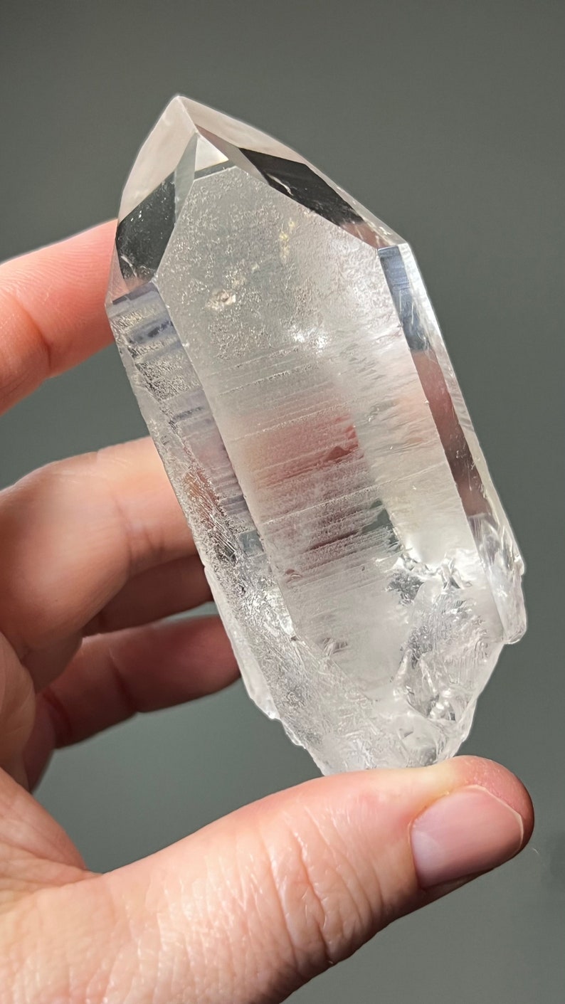 Clear Lemurian Recordkeeper Quartz, Brazil